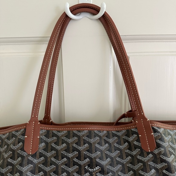 Goyard St Lous GM Black/Tan Excellent Condition - Picture 4 of 16